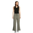 thumbnail image 2 of Athletic Works Women's and Women's Plus ButterCore Wide Leg Pants, Sizes XS-4X, 2 of 5