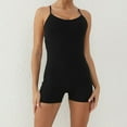thumbnail image 4 of Women Yoga Jumpsuits Workout Sport Jumpsuits Women Activewear Women Sports Bodysuits & Jumpsuits Women Sports Jumpsuits Crisscross Backless Sports Romper, 4 of 5