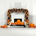 thumbnail image 5 of BNNG Fall Garland Fall Decorations for Home,Fake Berry Pumpkin Autumn Maple Leaves Garland for Mantle Halloween Thanksgiving Fireplace Harvest Party,Fall Decor Indoor Outdoor Porch Vines- 5.2Ft, 5 of 5