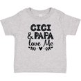 thumbnail image 3 of Inktastic Gigi and Papa Love Me Grandbaby Boys or Girls Baby T-Shirt, 3 of 5