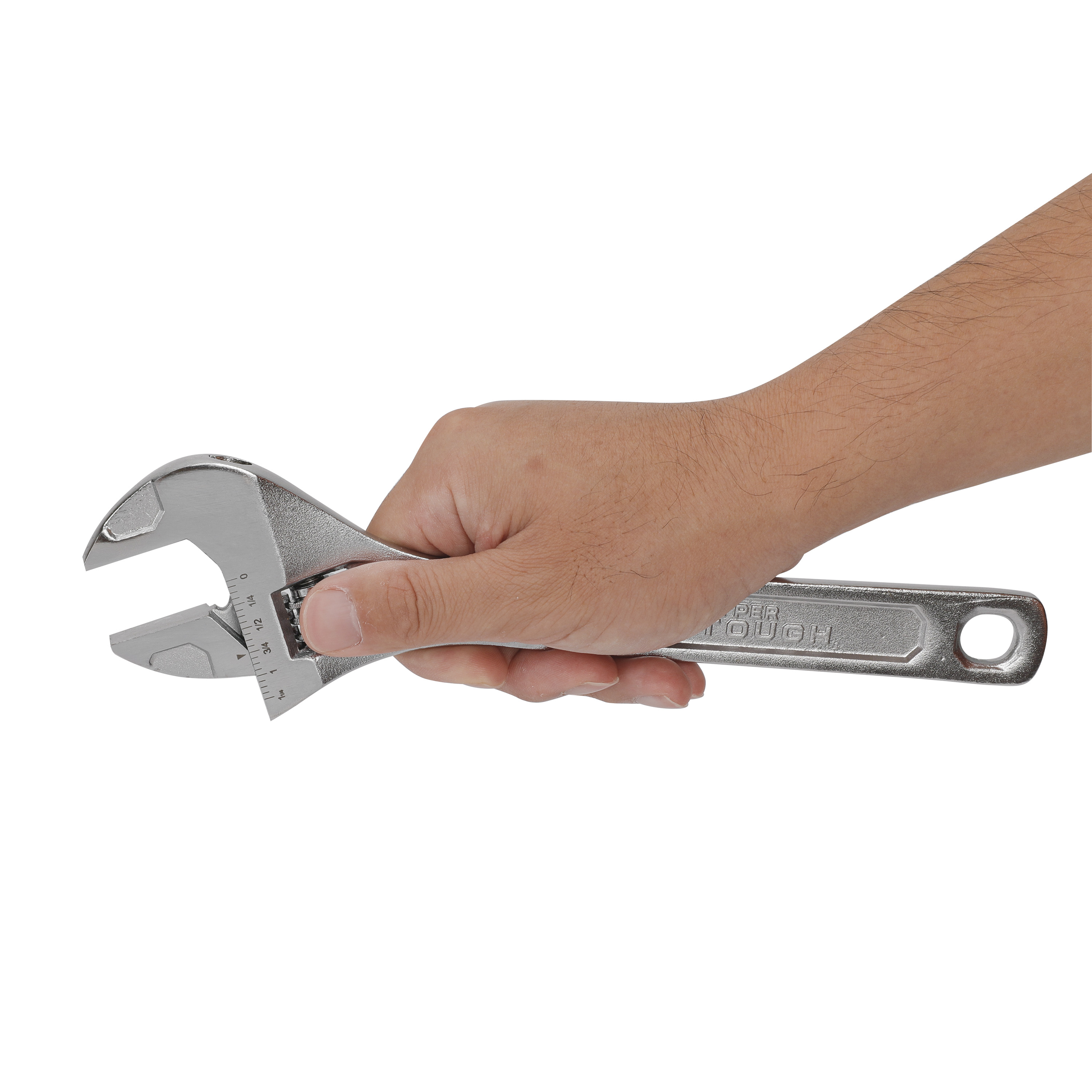 Llave ajustable Hyper Tough de 10 pulgadas, capacidad de quijada de 1-1/2 pulgadas 3
