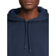 thumbnail image 4 of Tahari Men's Fleece Pullover Hoodie with Cargo Pocket on Sleeve, Sizes S-3X, 4 of 6