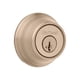 thumbnail image 3 of Lock Kwikset SmartKey Security, doble cilindro de latón envejecido, 3 of 9