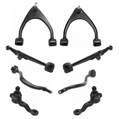 TRQ Front Suspension Kit Ball Joint Control Arm Control Arm with Ball Joint Fits Select 2001-2005 Lexus IS300
