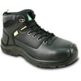 thumbnail image 1 of vangelo ASTM and CSA Approved Steel Toe Men Safety Boot ETHAN-2 Puncture and Toe Protection Non-Slip Black Size 12W, 1 of 5
