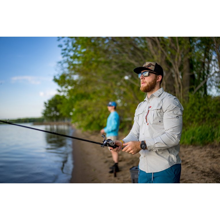 The American Outdoorsman Blackfoot River Long Sleeve Fishing Shirt