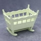 thumbnail image 2 of 1:12 Casa de muñecas de madera Muebles pequeños Juego de habitación para niños Cuna Cuna Pequeño caballo de madera Taburete de comedor Cuna, 2 of 9