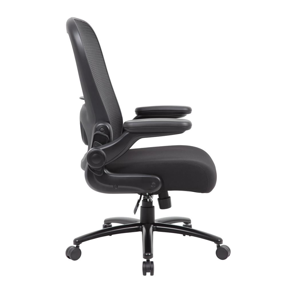 Boss Office Products Big and Tall Mesh Heavy Duty Chair, 400 lb weight capacity