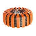 thumbnail image 4 of (Combinación A+A) Cadena Antideslizante para Neumáticos Automóvil Tendón Res Engrosado Cadena Antideslizante Universal para Automóviles Y Vehículos (6 Piezas Naranja), 4 of 9