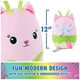 thumbnail image 3 of Peluche Gabby's Dollhouse Kitty Fairy Squishy 30 cm rosa/verde, 3 of 8