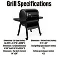 thumbnail image 3 of Weber SmokeFire Sear ELX4 24" Wood Fire Pellet Smart Smoker Grill, Black, 3 of 12