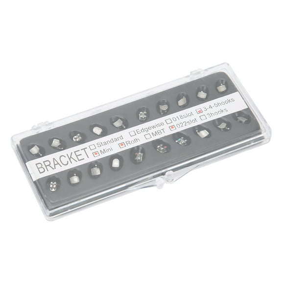 Soporte De Ortodoncia, Herramientas De Ortodoncia Dental, 20 Piezas, Soporte Dental De Metal De Ortodoncia, Material De Dentista De Autoligado