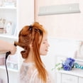 thumbnail image 1 of Hair Extension Hanger, Acrylic Lightweight Display Holder With Dual Locking Suction Cups, Space Saving Design, Wide Application, 1 of 8