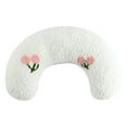 thumbnail image 1 of Xihbxyly Almohada para Mascotas, Soporte Cervical En Forma de U, Franela Suave, Sueño Profundo y Cómodo, Fácil de Limpiar, Ideal para Gatos, Tamaño: 40 X 30 Cm, 1 of 2