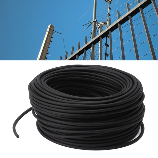 Alambre De Alto Voltaje Núcleo De aleación De 5 Mm, Cable De Pulso Con Aislamiento De Silicona Para Cercas Electrónicas Con Aislamiento De Doble Capa, Rendimiento Estable Y