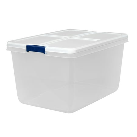 clear plastic storage bins 66 quart