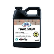 Rain Guard Water Sealers SP-5002 Paver Sealer Concentrate - Water Repellent for Vertical or Horizontal Pavers - Covers up to 250 Sq. Ft, 32 Oz Makes 2 Gallons, Invisible Clear