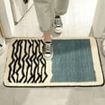thumbnail image 4 of Hiroekza Bathroom Rugs Non Slip Washable Bath Mat 40x60cm Quick Dry Anti Mold Polyester Fiber Shower Rug for Bathroom Floor Tub and Shower Cloud Comfort Bath Rug Green, 4 of 6