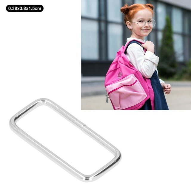 Bags Buckles, 5 Sizes Available Enough 50 Pieces Metal Rings For Bag Decoration For DIY Belt For Clothing Accessories