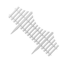 Decorative Garden Fence No Dig Fencing Barrier Border for Dog Pet Garden Edging Fence Panels Stakes