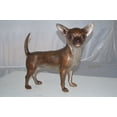 thumbnail image 4 of Nifao Standing Chihuahua Bronze Statue – Home Decor Sculpture, 6"L x 16"W x 14"H, 4 of 12