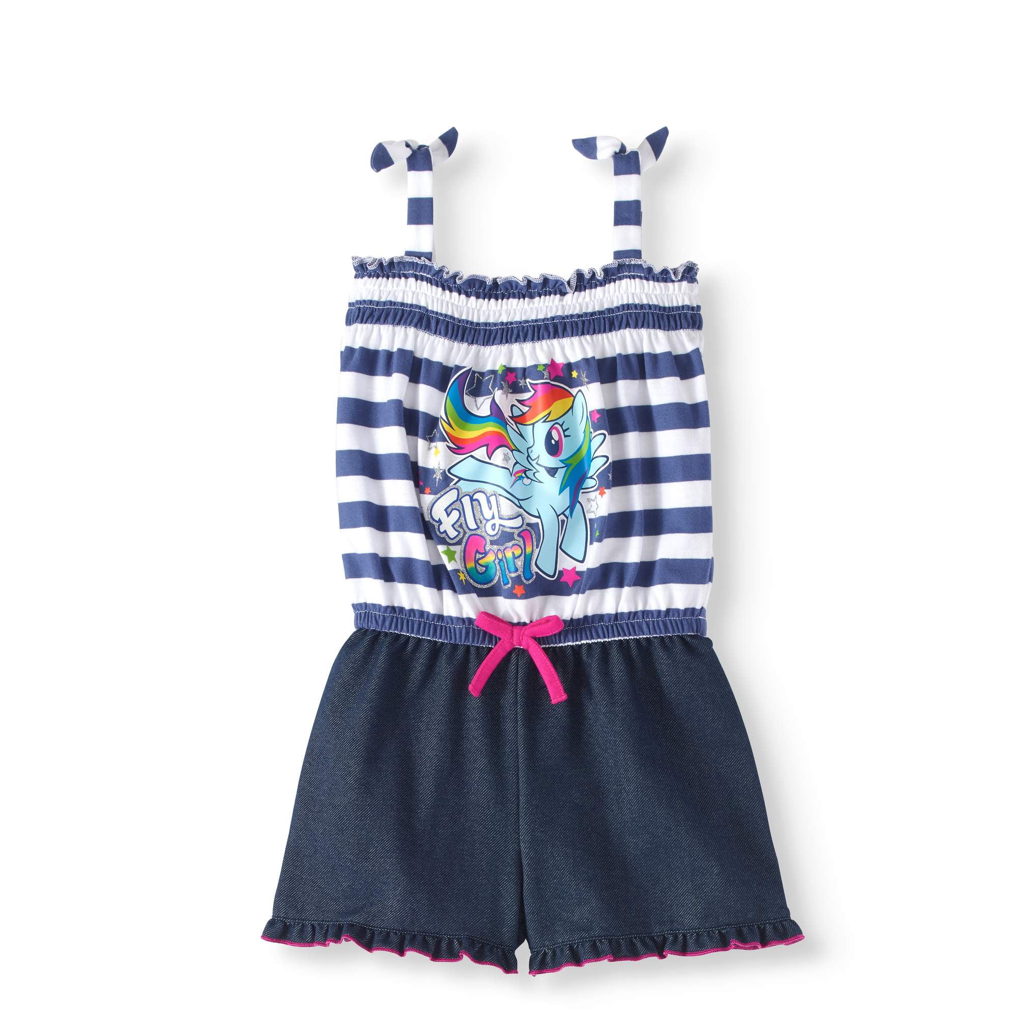 Toddler Girl Sleeveless Tank Shorts Romper