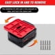 thumbnail image 2 of Wall Mount Organizer for Milwaukee M18 18V Batteries 10 Pack X, 2 of 5