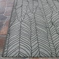 thumbnail image 4 of Couristan Dolce Majorelle Indoor/Outdoor Area Rug, Silver-Black, 2'3" x 7'10" Runner, 4 of 10