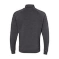 thumbnail image 3 of J. America Men's Tri-Blend Fleece 1/4 Zip Pullover, 3 of 3