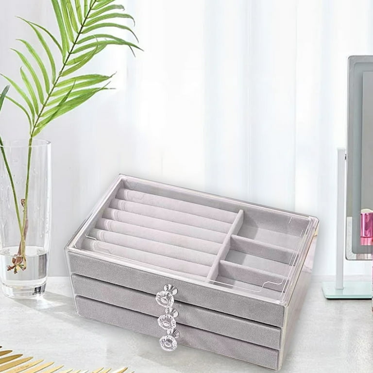 Usmixi Jewellery Storage Box Oxidation Earrings Earrings Necklace