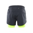 thumbnail image 4 of Lixada Men's 2-in-1 Running Shorts Quick Drying Breathable Active Training Exercise Jogging Cycling Shorts with Longer Liner, 4 of 7