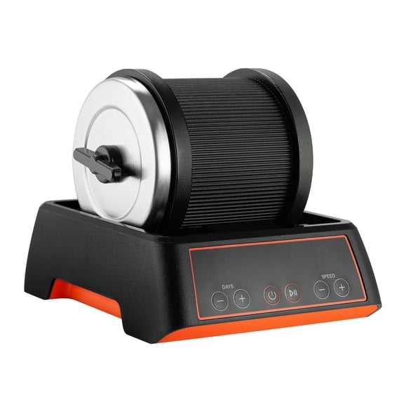 Rock Tumbler Kit 2 lbs 4 Speed Settings 9 Day Timer with Rough Gemstones and Polishing Grits for Adults and Kids