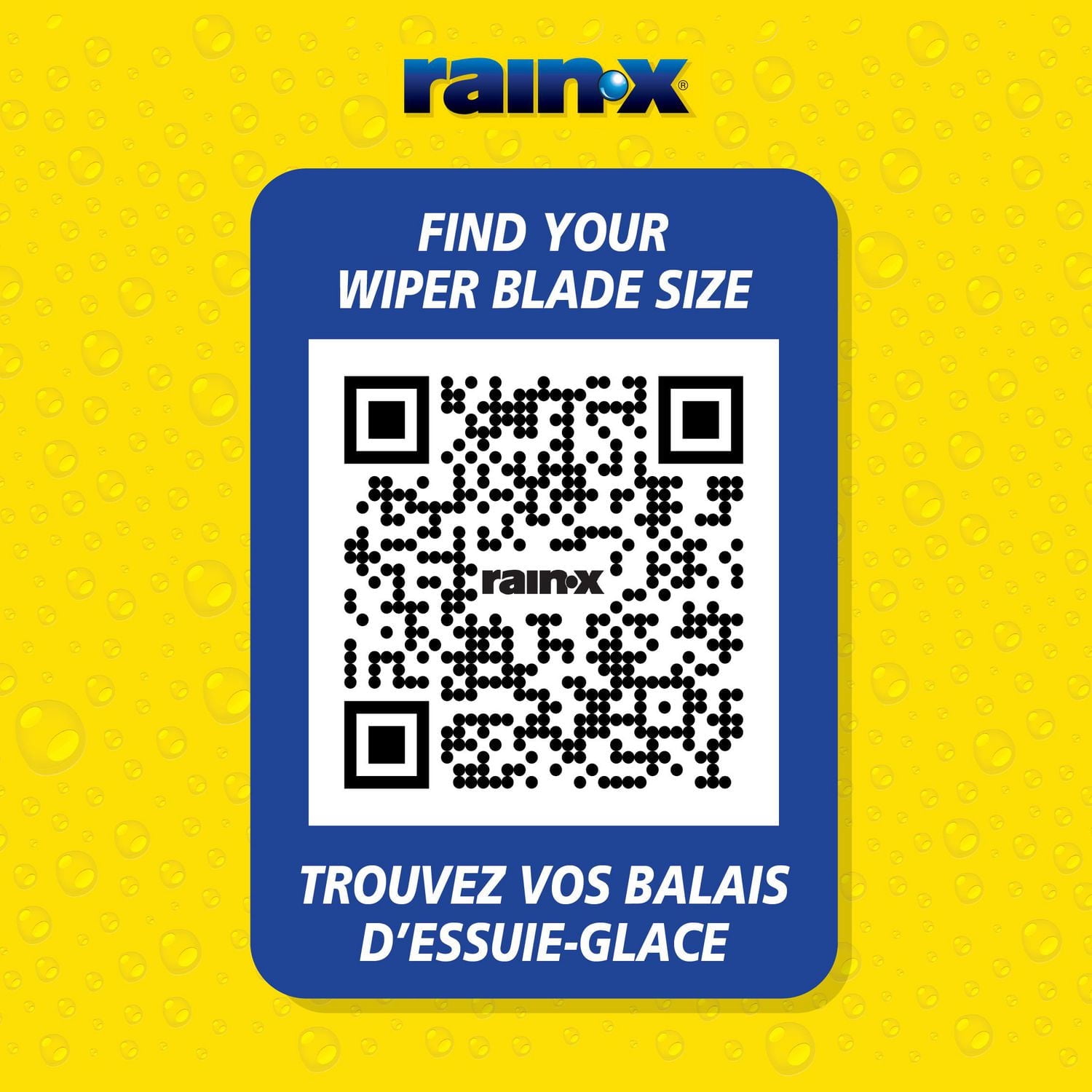 Balai d’essuie-glace Quantum de Rain-X de 20 po Ajoute revêtement hydrofuge