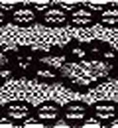 (6 pack) Wrights 1 3/4" Black Lace Hem Facing, 2.5 yd