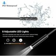 thumbnail image 4 of Endoscope Camera, 1080P HD Endoscope Camera, Pipe Inspection Camera 4.3 Inch LCD Screen, IP67 Waterproof with 2600mAh, 10m Semi-Rigid Cable, 4 of 5