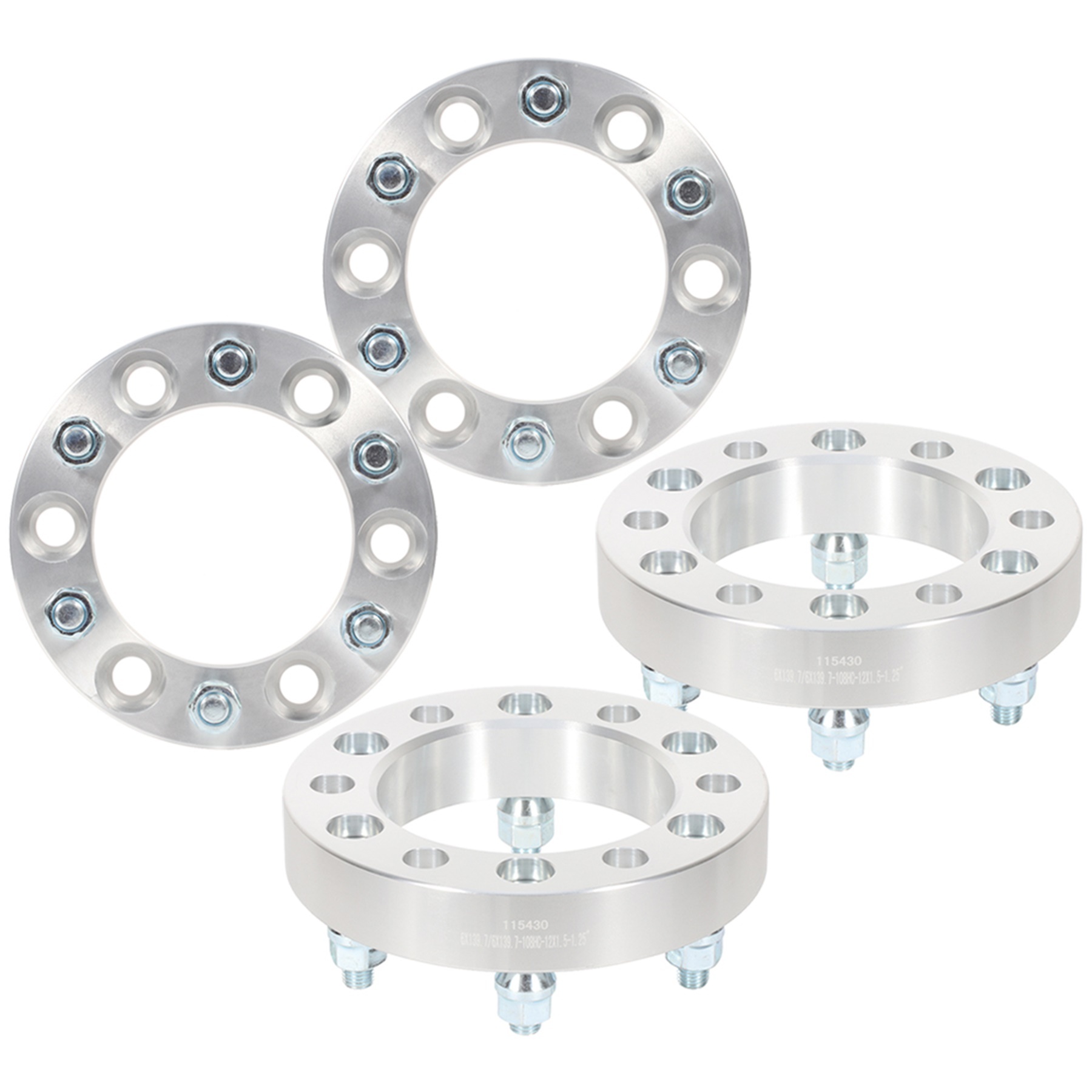 R P 15mm Hubcentric Wheel Spacers 5x114.3 60.1mm Bore – CNC Forged 6061-T6 For Honda Lexus (2pcs)