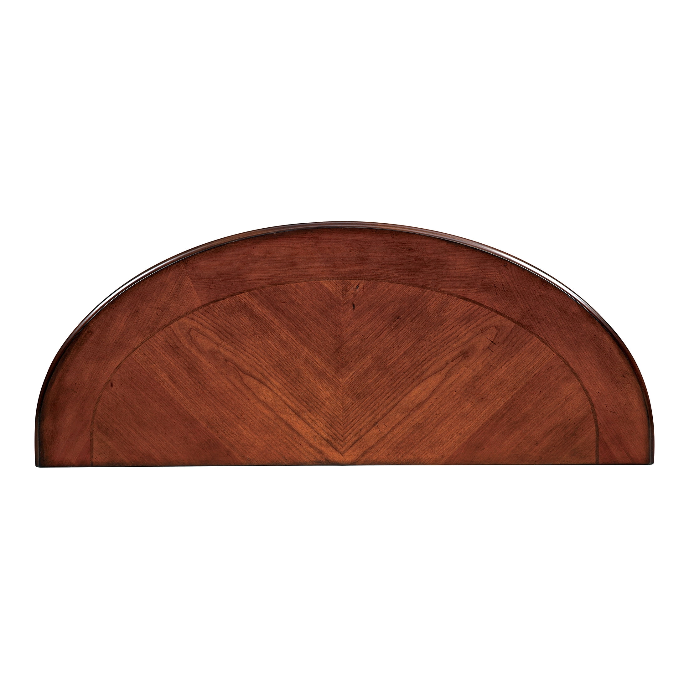 Furniture of America Ezell 2-Shelf Console Table, Brown Cherry
