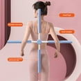 thumbnail image 3 of Neinkie Yoga Pole Retractable Good Effect Adjustable Length Multipurpose Smooth Surface Posture Corrector Wear-resistant Stretching Humpback Correction Stick for Adults, 3 of 9