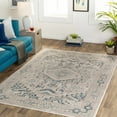 thumbnail image 4 of Hauteloom Girikbedro Living Room, Bedroom Area Rug - Traditional - Teal, Taupe, Peach - 8'10" x 12', 4 of 7