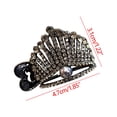 thumbnail image 2 of onlyliua Liquidación de Rebajas de Hoy Pinza para Cola de Caballo de Aleación con Flechas y Perlas, Accesorios para El Cabello, Pinza para El Cabello con Temperamento, Pinza para El Cabello de Metal, 2 of 2
