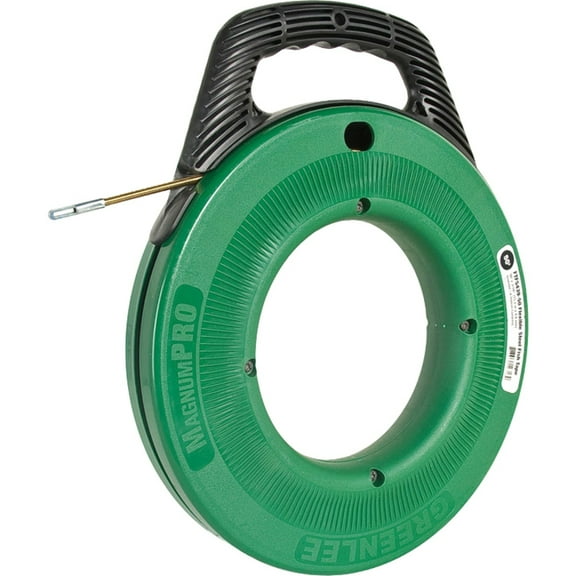 Greenlee Fish Tape,3/16 In x 50 ft,Steel FTFS439-50