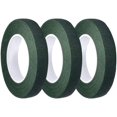 thumbnail image 1 of Paquete de 3 cintas verdes floristería de 1/2 pulgada por 30 m (verde oscuro), 1 of 5