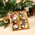 thumbnail image 4 of Decoraciones Colgantes para Navidad 12 Uds. Papá Noel Miniadornos Creativos Fiesta Nuevo Regalo, 4 of 9