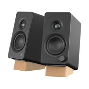 Creative XF1 PC Speakers, Bluetooth 6.0, 72W RMS, Hi-Res Audio, LDAC, AAC | Computer speakers, Compact, Sub-Out, Parametric EQ, Desktop Mode, Bookshelf, Turntable, Speaker Isolation Stand, Black