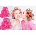 thumbnail image 6 of Hair Curlers Rollers, 12Pcs Big Hair Rollers Self Grip Holding Curlers for Long Medium Short Thick Fine Thin Hair Bangs Volume (Random Color), 6 of 8