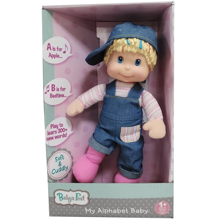 Babys First My Alphabet Boy Doll Singing Musical Toy
