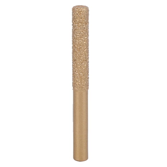 Fresadora recta de diamante soldado, brocas de fresadora de diamante Brocas de fresadora de diamante doradas Las brocas de diamante logran más