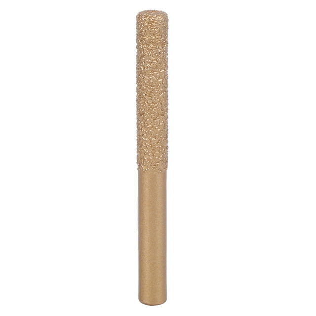 Fresadora recta de diamante soldado, brocas de fresadora de diamante Brocas de fresadora de diamante doradas Las brocas de diamante logran más
