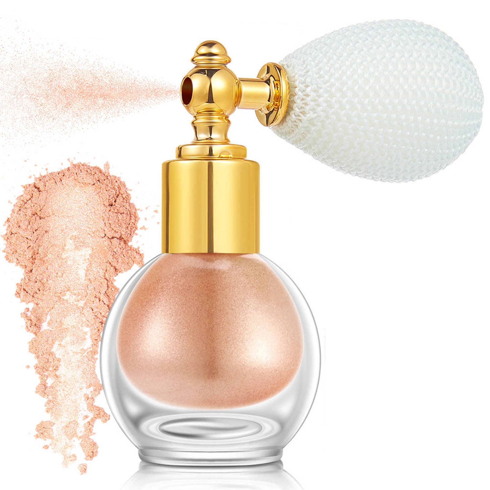 Qepwscx Makeup HighGloss Brightening Powder Spray Body Powder Spray