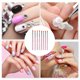 thumbnail image 5 of Ofertas Únicas 1 Juego de Cepillos Multifuncionales para Pintura de Uñas para DIY en Casa Tono Púrpura Plateado, 5 of 5
